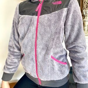 The North Face Oso Hooded Fleece Jacket- Girls
